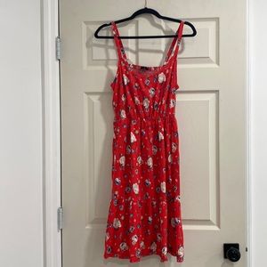 Red sundress